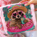 Summer Raccoon Graphic Tee