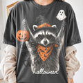 Halloween Raccoon Graphic Tee