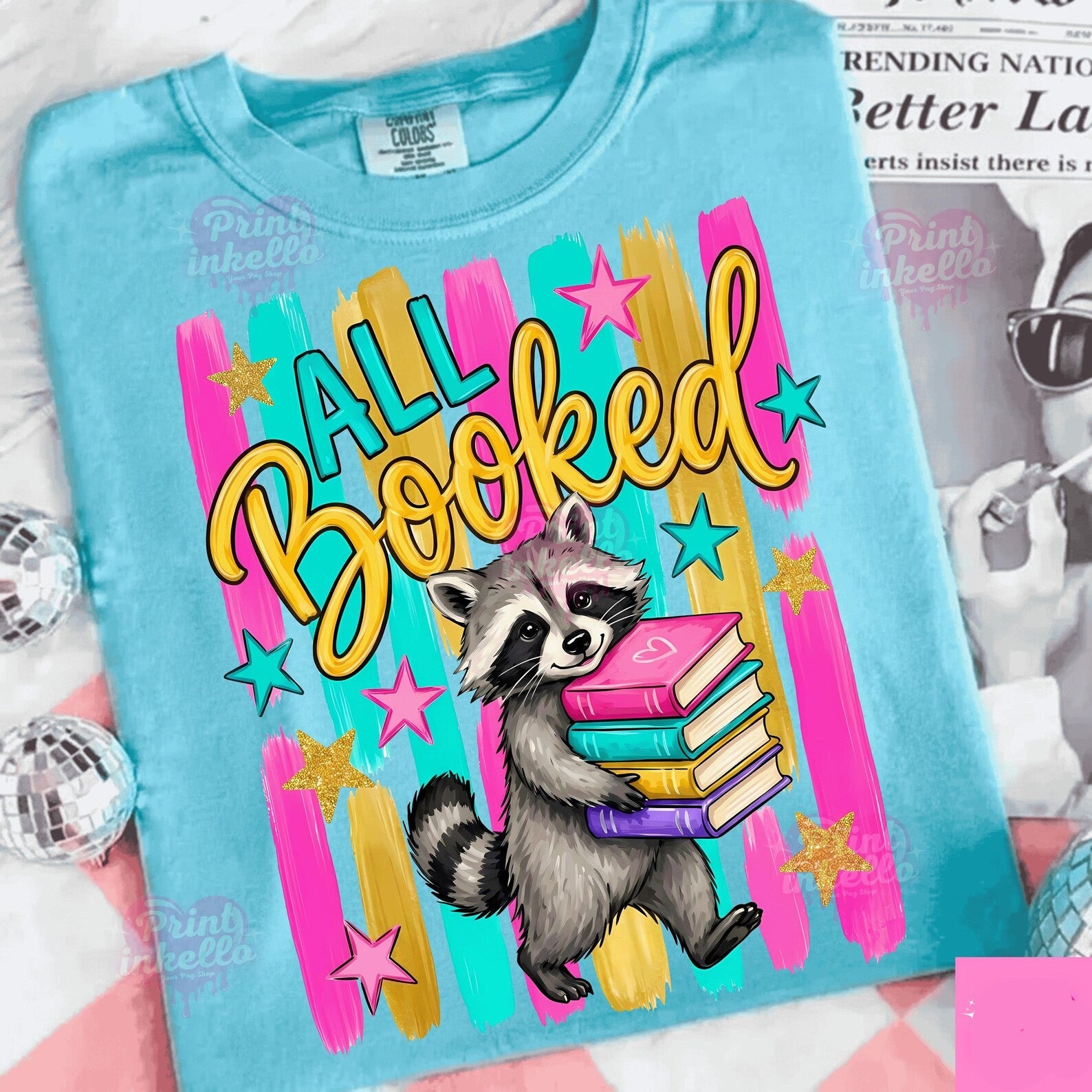 All Booked Graphic Tee