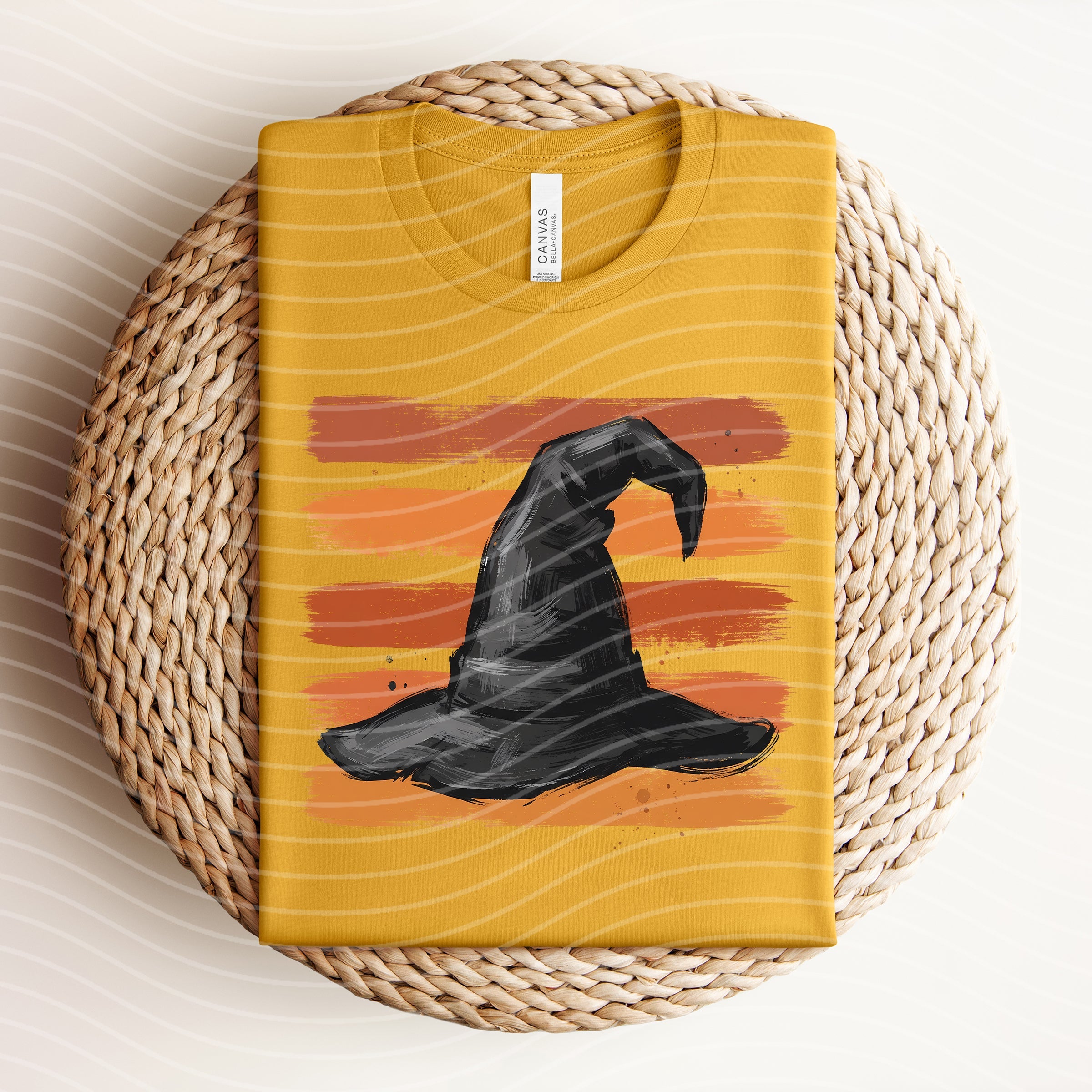 Witch Hat Stripes Graphic Tee