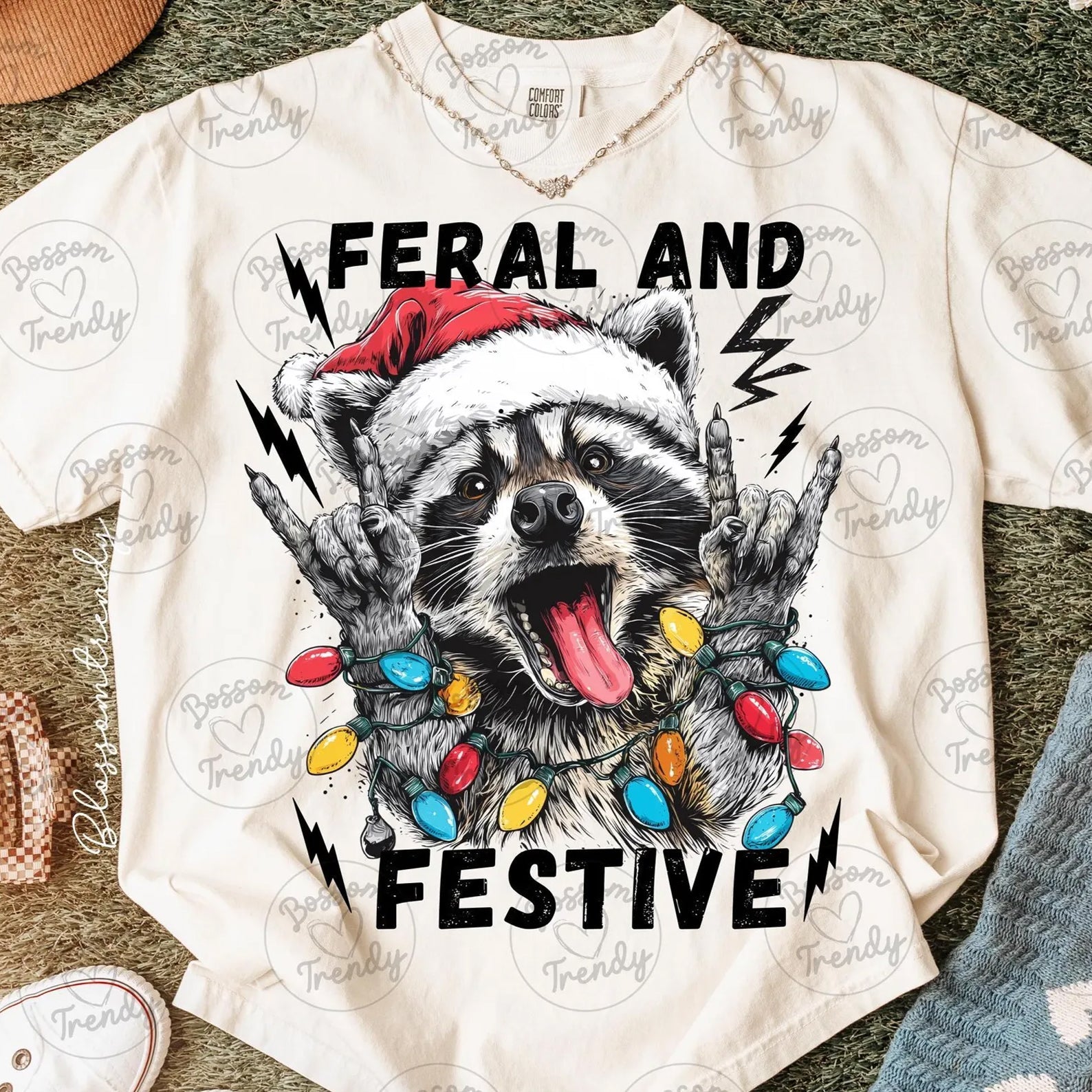 Feral and Festive Graphic Tee