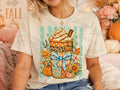 Plaid Coffee Graphic Tee