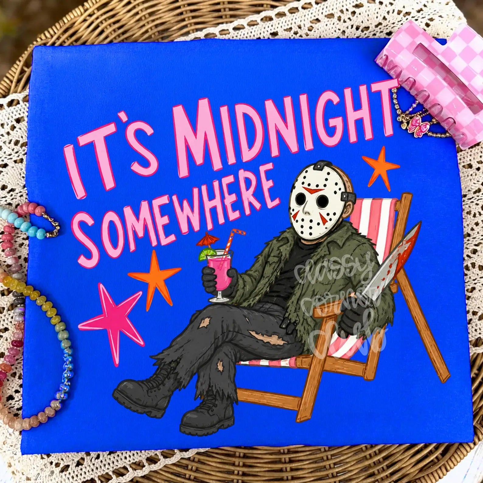 It's Midnight Somewhere Graphic Tee