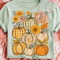 Patterned Pumpkins Graphic Tee
