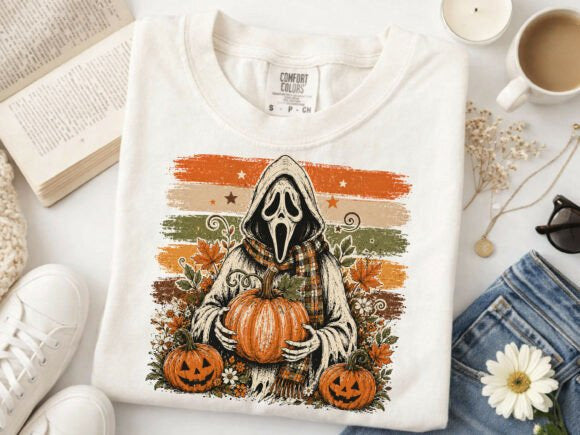 Scream Pumpkin Graphic Tee