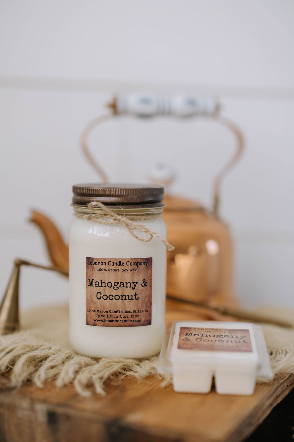 Mahogany & Coconut Wax Melt