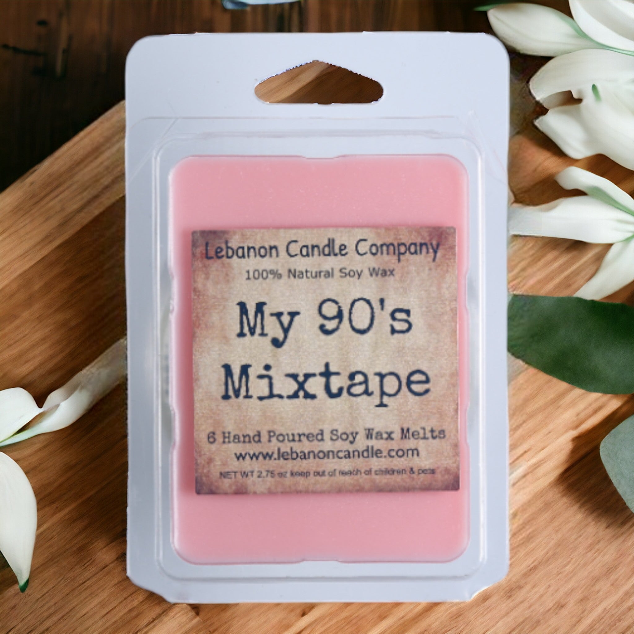 My 90's Mixtape Wax Melt