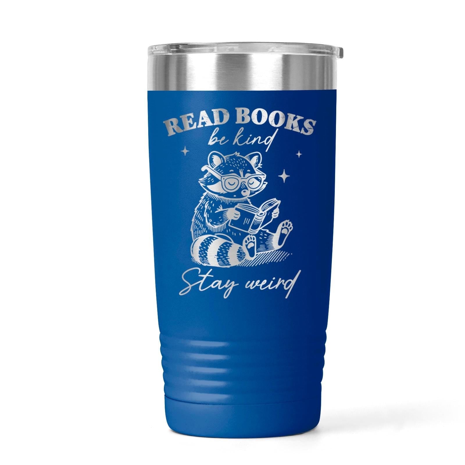 Book Lover Tumbler | Insulated Spill Resistant Cup – Literary Drinkware for Bookworms & Writers