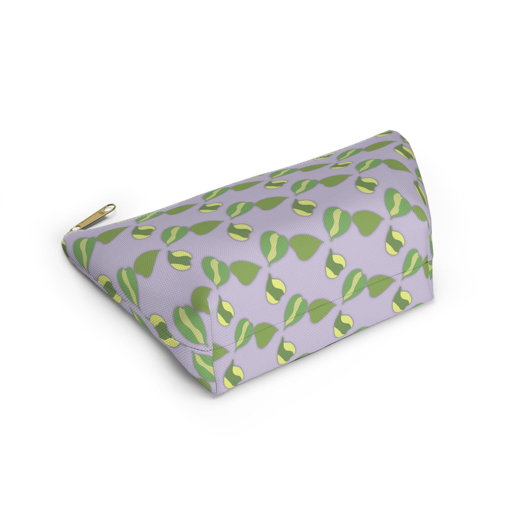 Hoya Kerrii Pattern Accessory Pouch – Makeup Bag With T-Bottom
