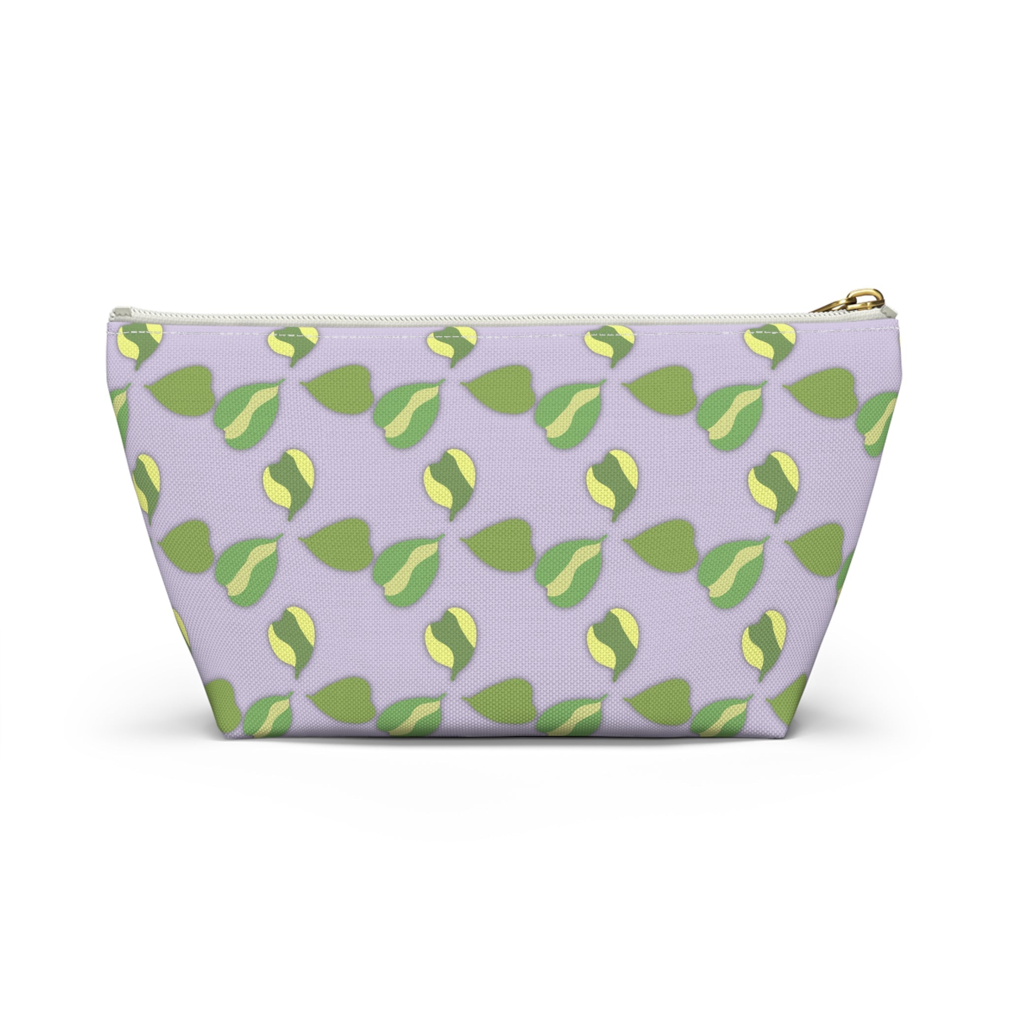 Hoya Kerrii Pattern Accessory Pouch – Makeup Bag With T-Bottom