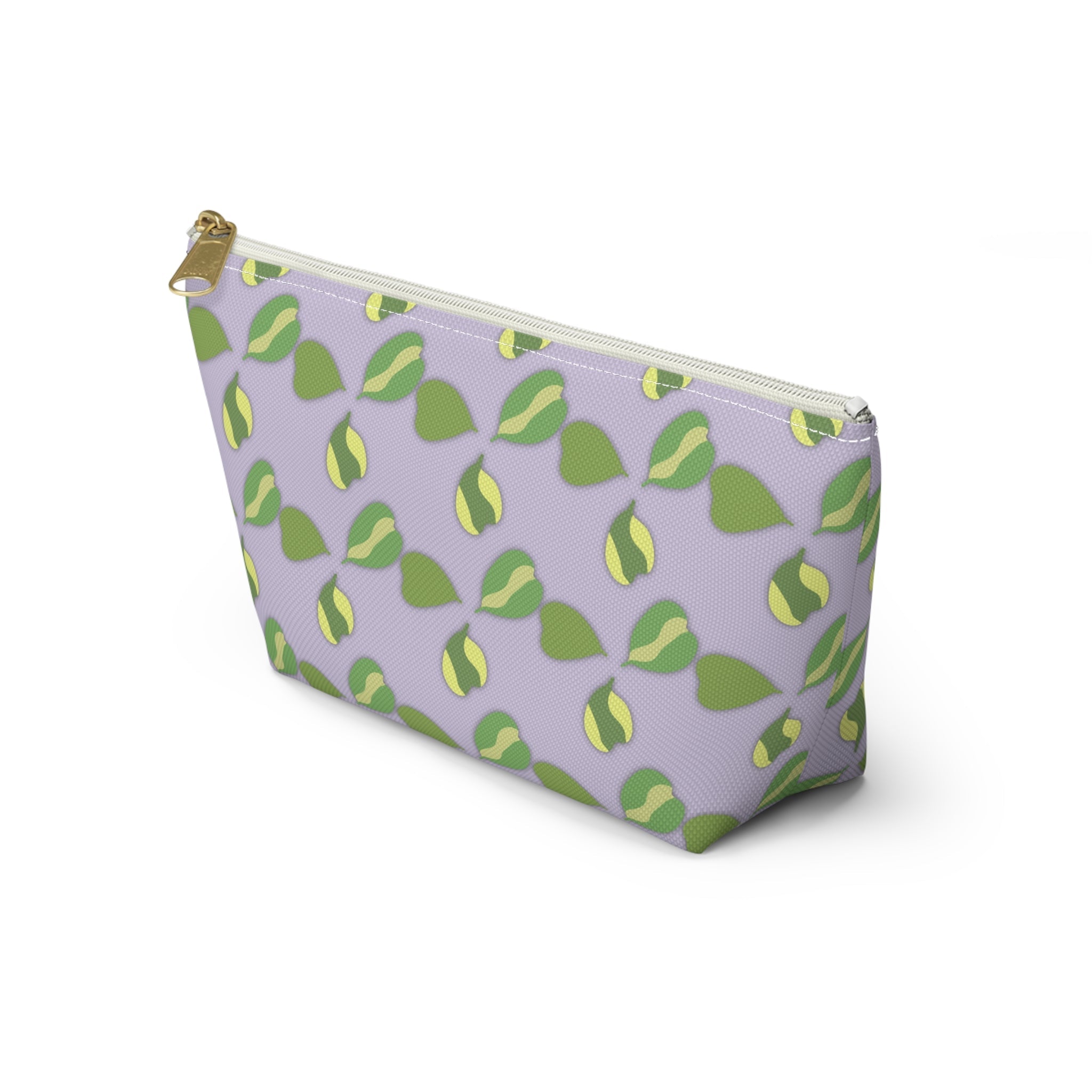 Hoya Kerrii Pattern Accessory Pouch – Makeup Bag With T-Bottom