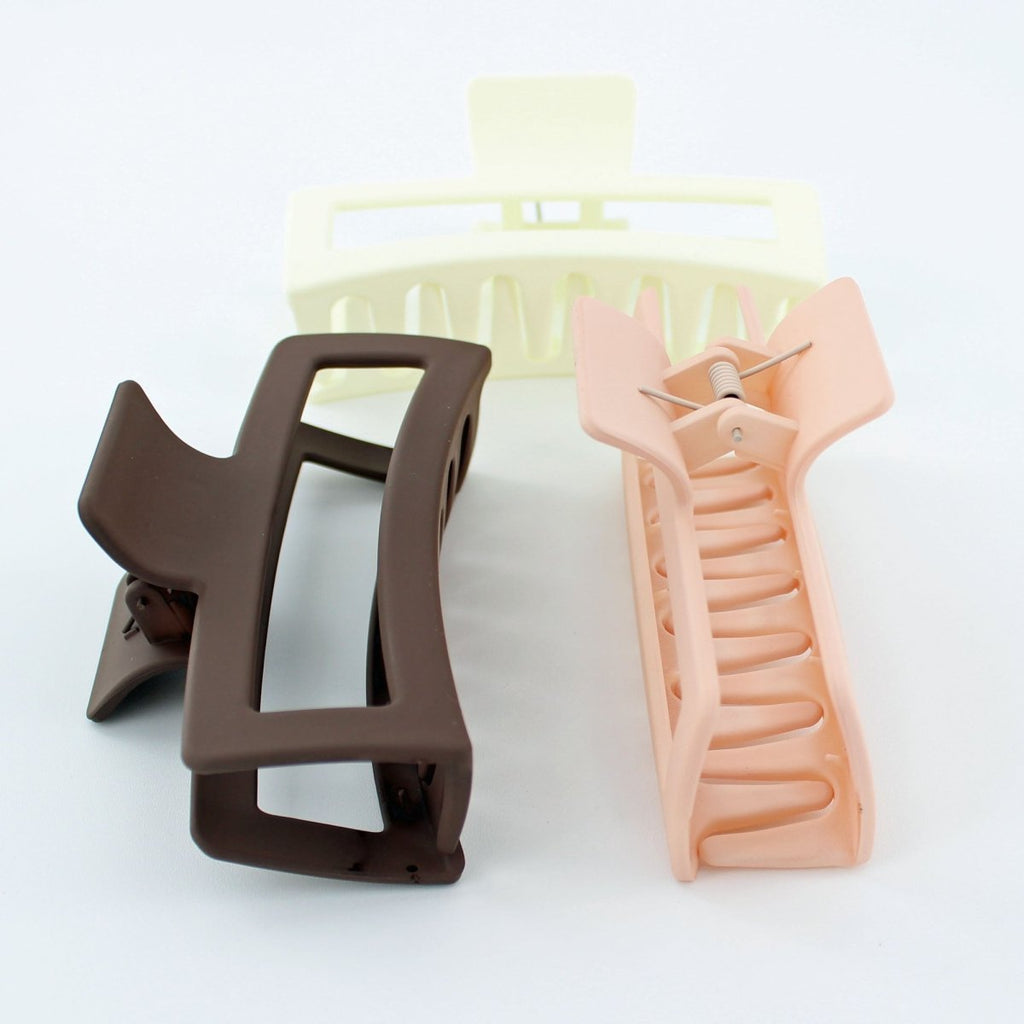 5-Inch Large Claw Clips – 3-Pack Non-Slip Hair Clips for Thick Hair