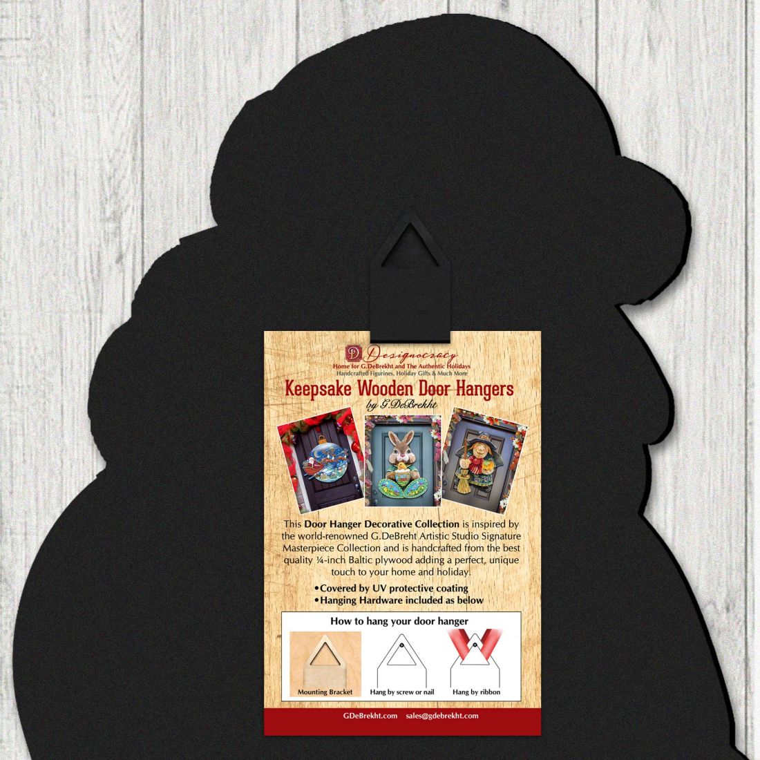 American Anchor Holiday Door Decor - American Christmas Decor - 8198913H