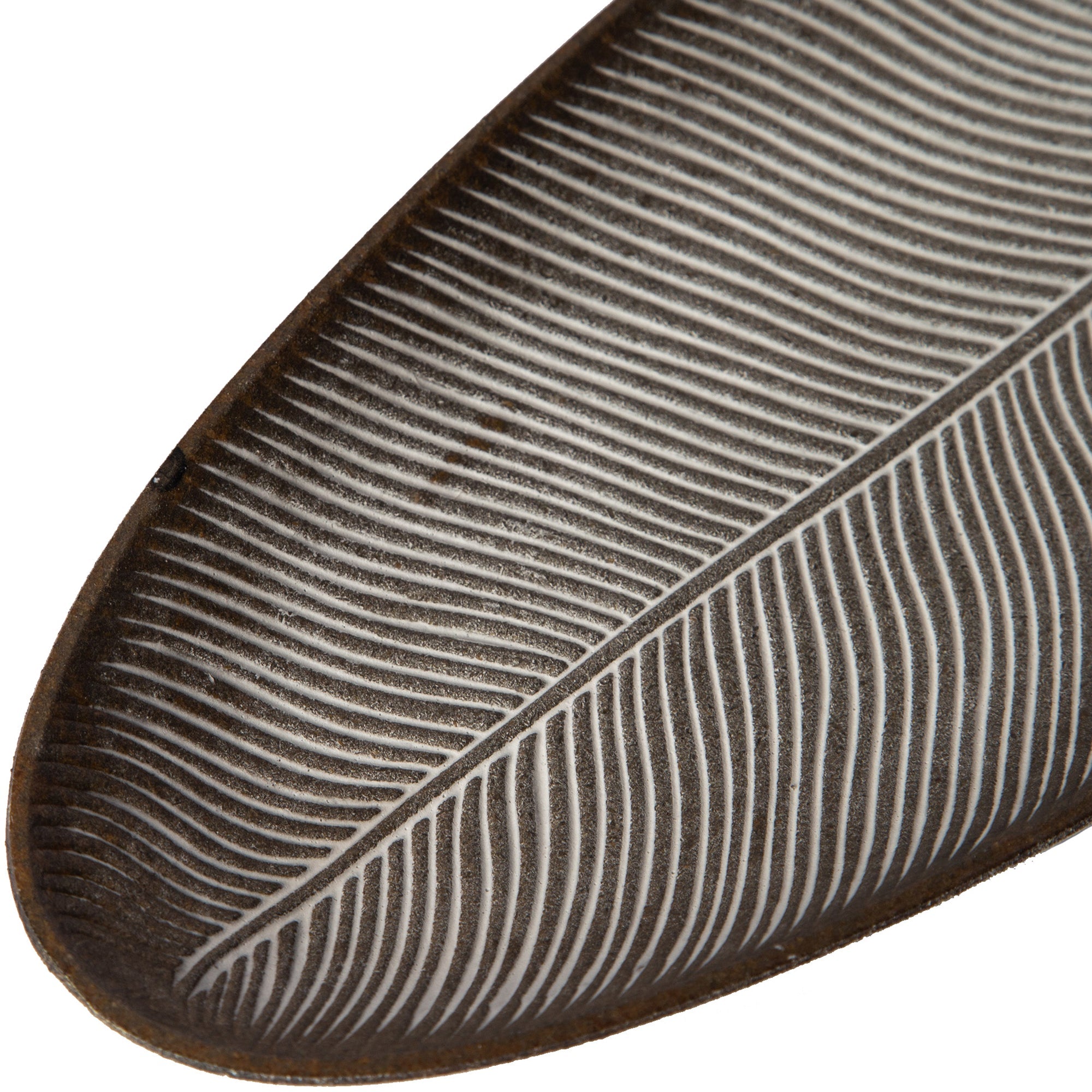 Leaf Design Wood Tray — Elegant Decorative MDF Tray for Home & Events
