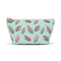 Tradescantia Nanouk Pattern Accessory Pouch – Makeup Bag With T-Bottom