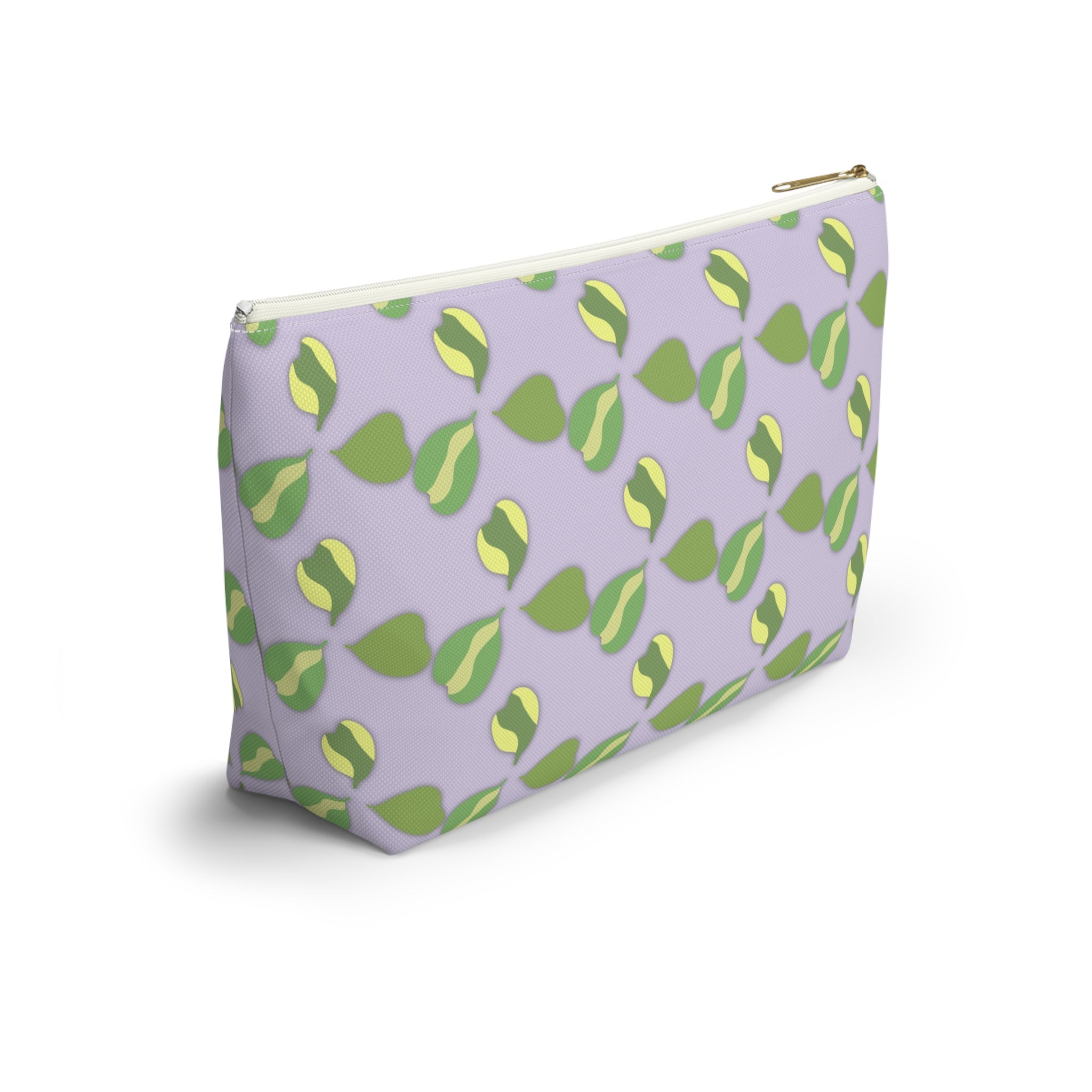 Hoya Kerrii Pattern Accessory Pouch – Makeup Bag With T-Bottom