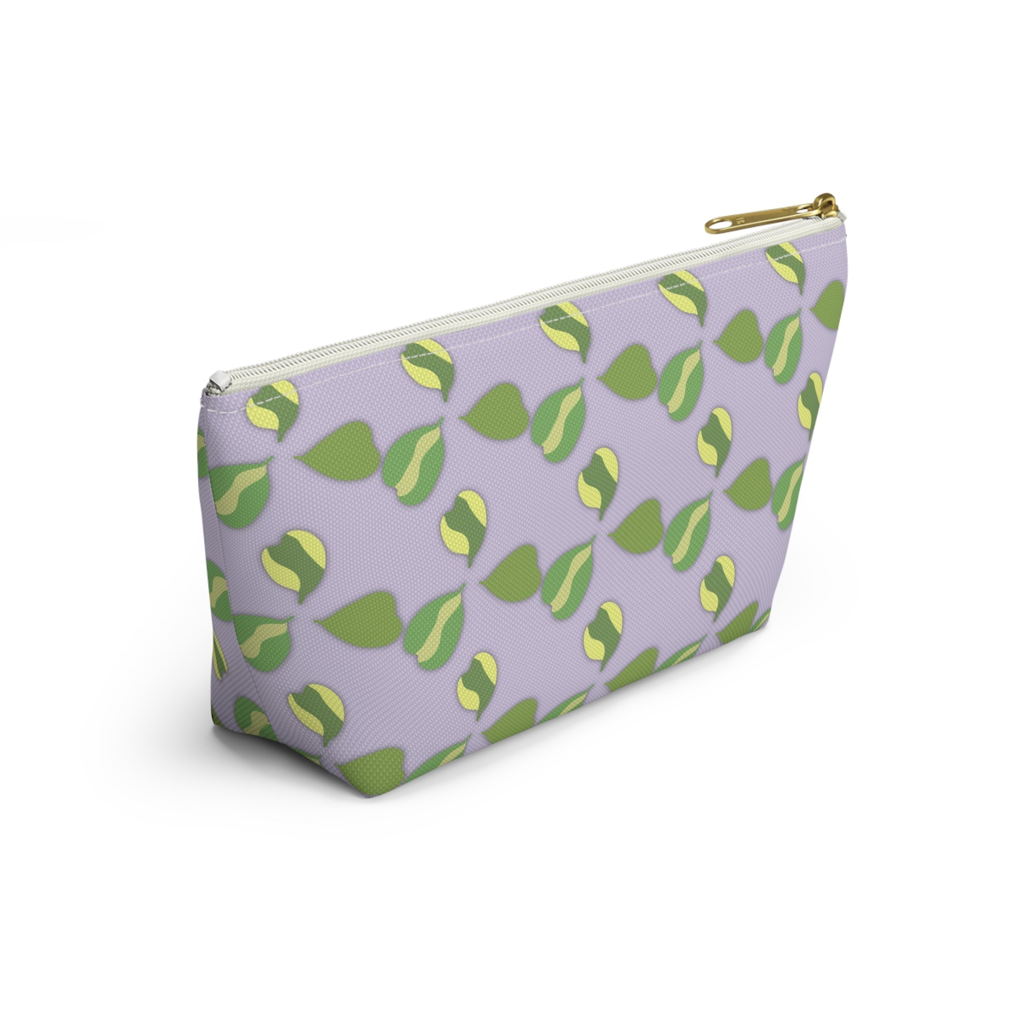 Hoya Kerrii Pattern Accessory Pouch – Makeup Bag With T-Bottom