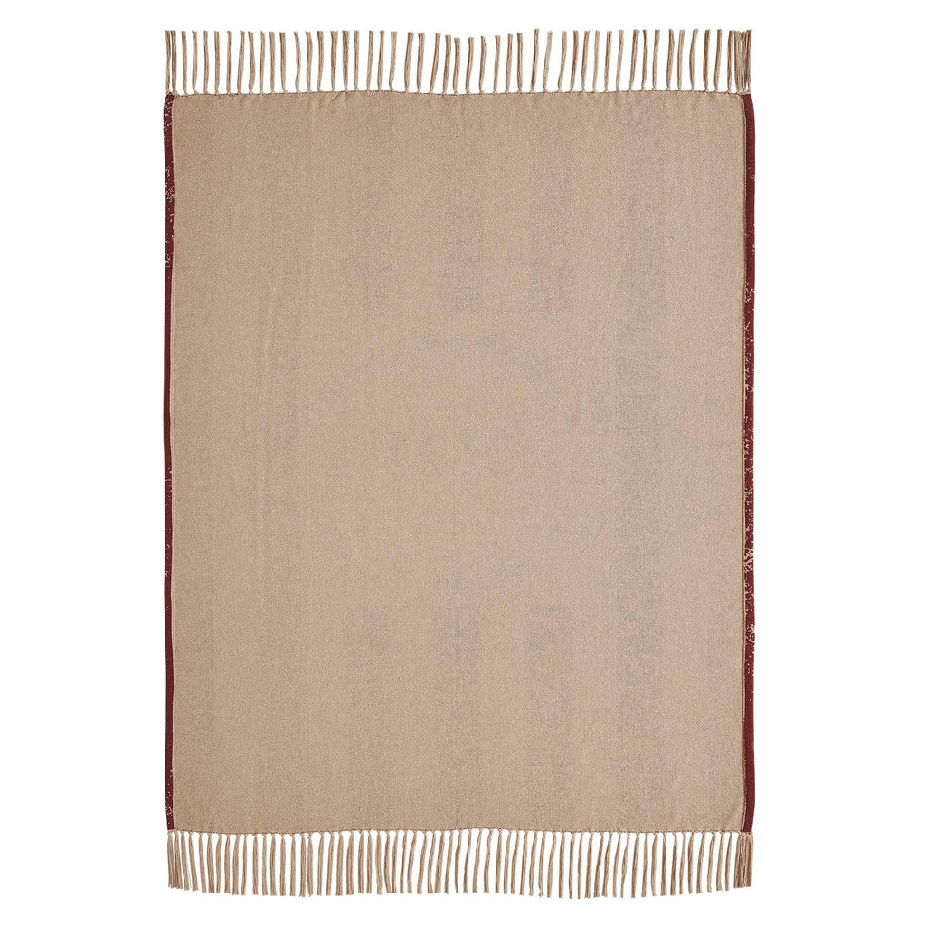 1776 Patriotic Woven Throw Blanket 50x60
