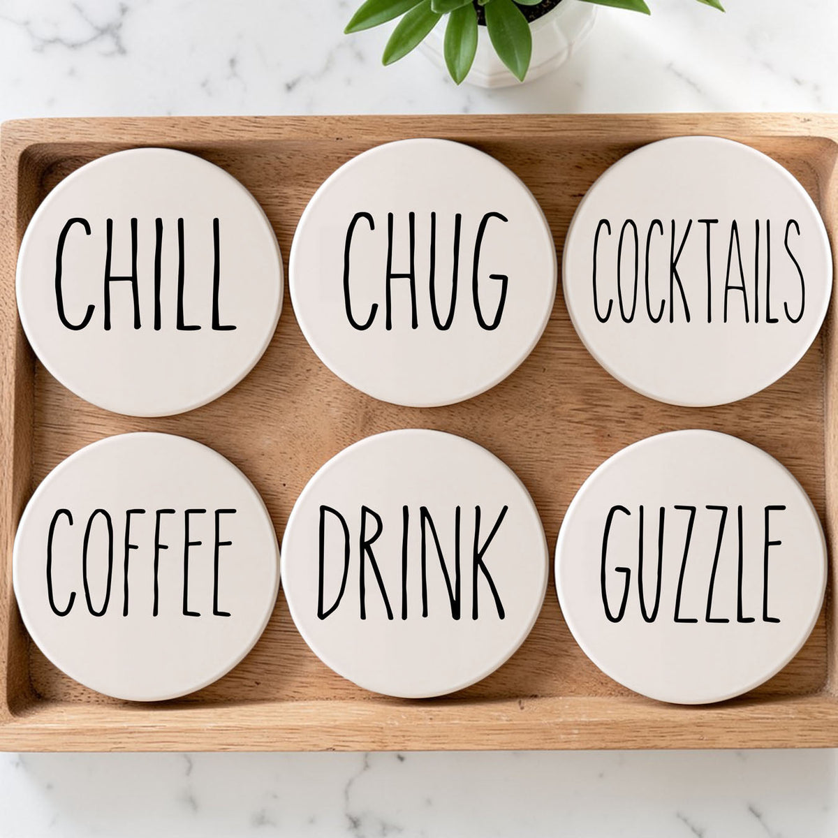 Minimalist Coasters