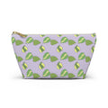 Hoya Kerrii Pattern Accessory Pouch – Makeup Bag With T-Bottom