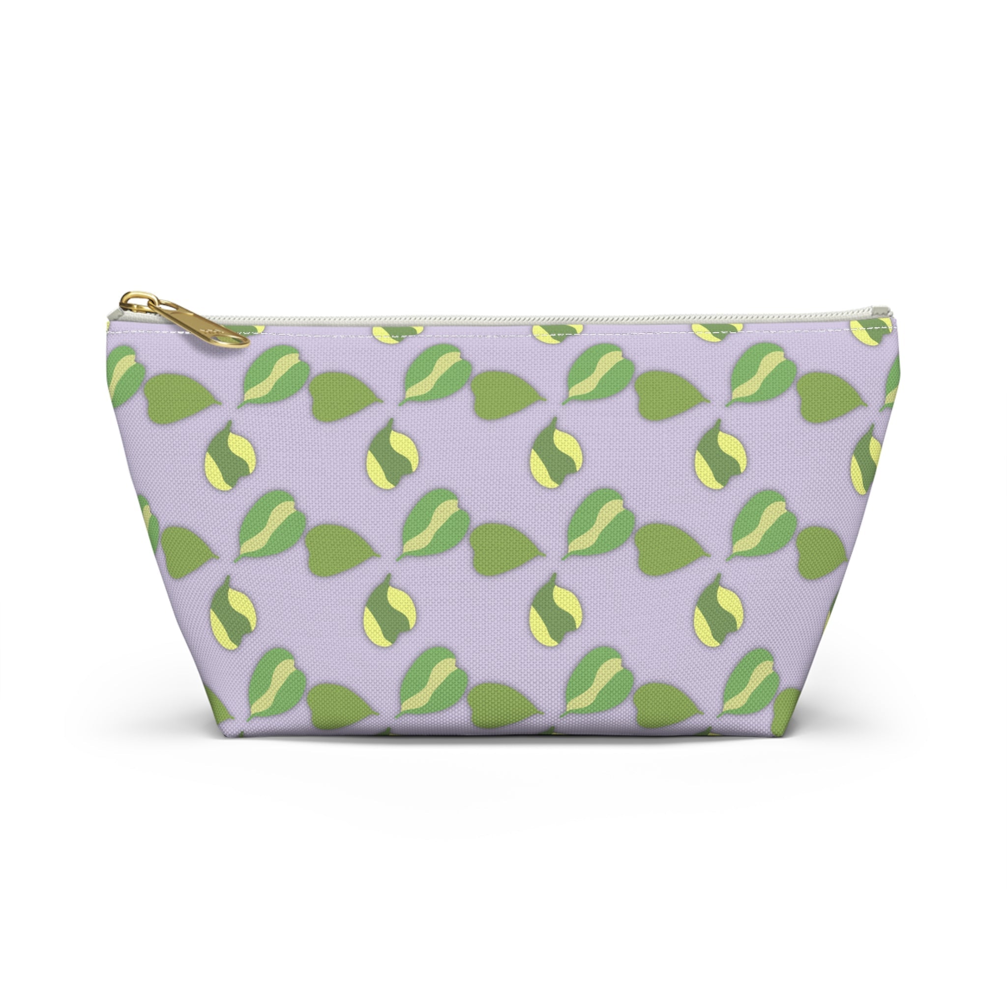 Hoya Kerrii Pattern Accessory Pouch – Makeup Bag With T-Bottom