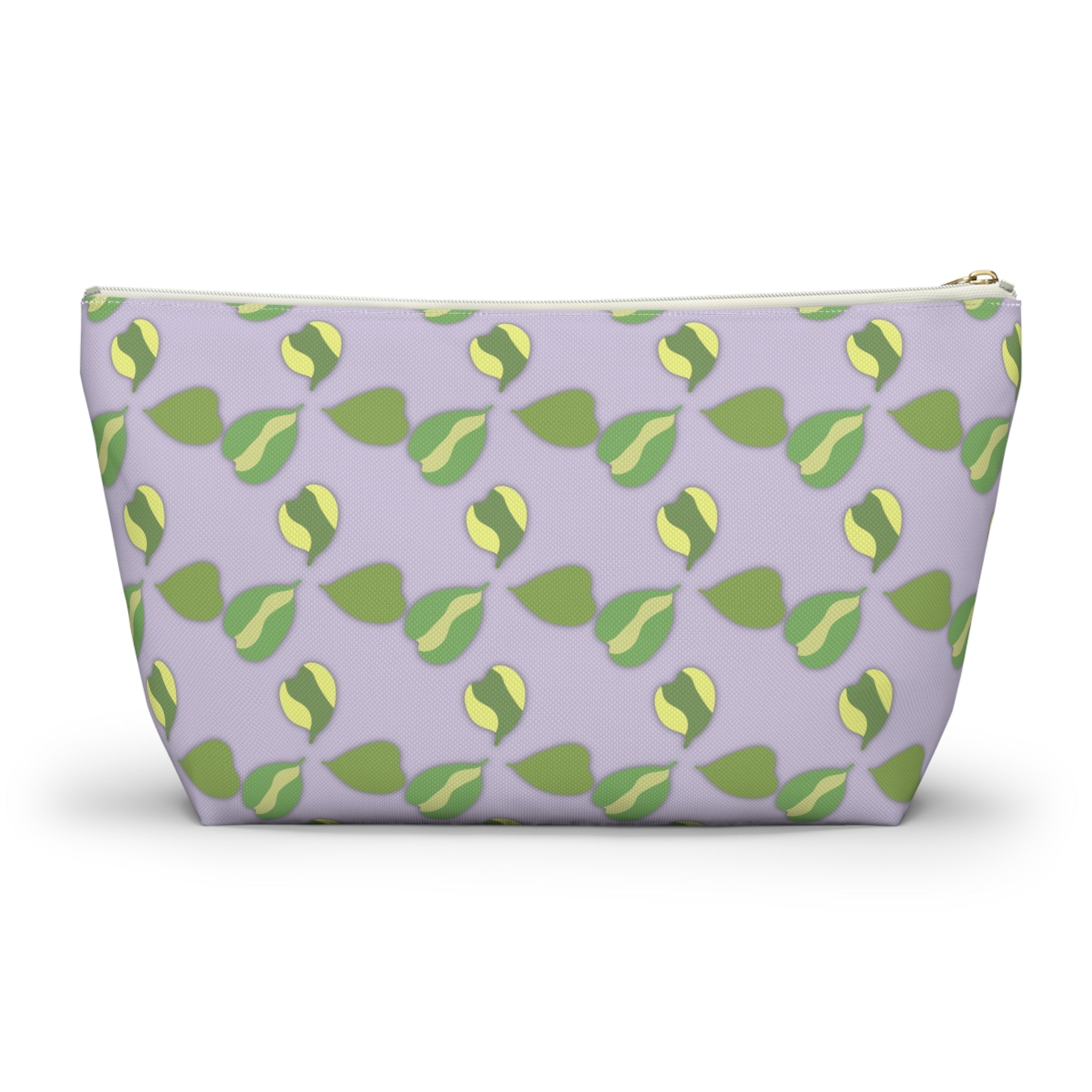 Hoya Kerrii Pattern Accessory Pouch – Makeup Bag With T-Bottom