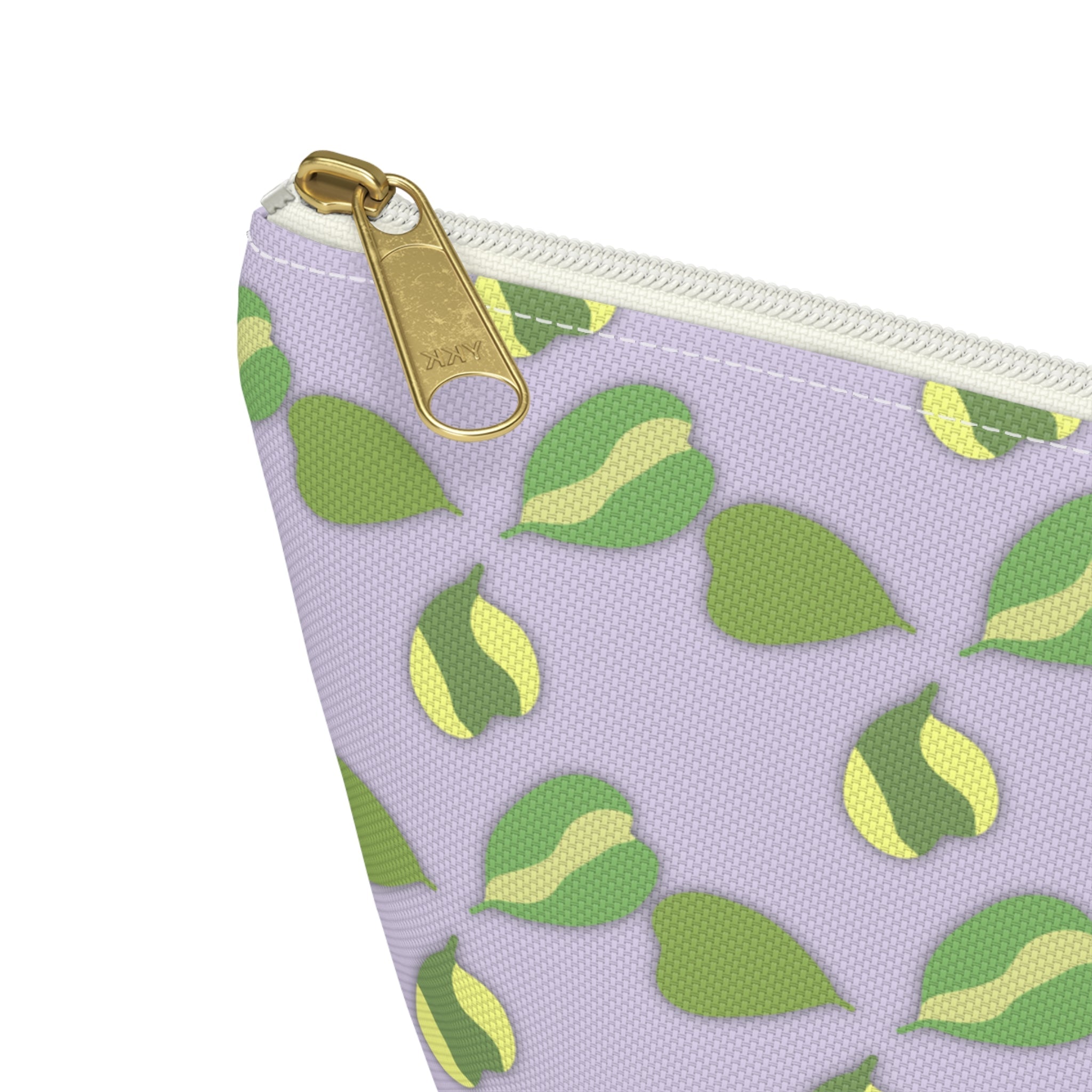 Hoya Kerrii Pattern Accessory Pouch – Makeup Bag With T-Bottom