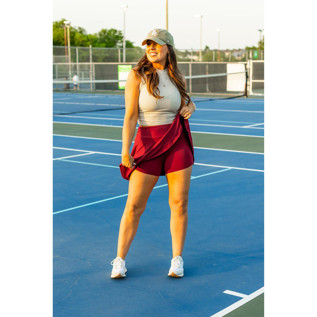 RaeLynn RED Skort*