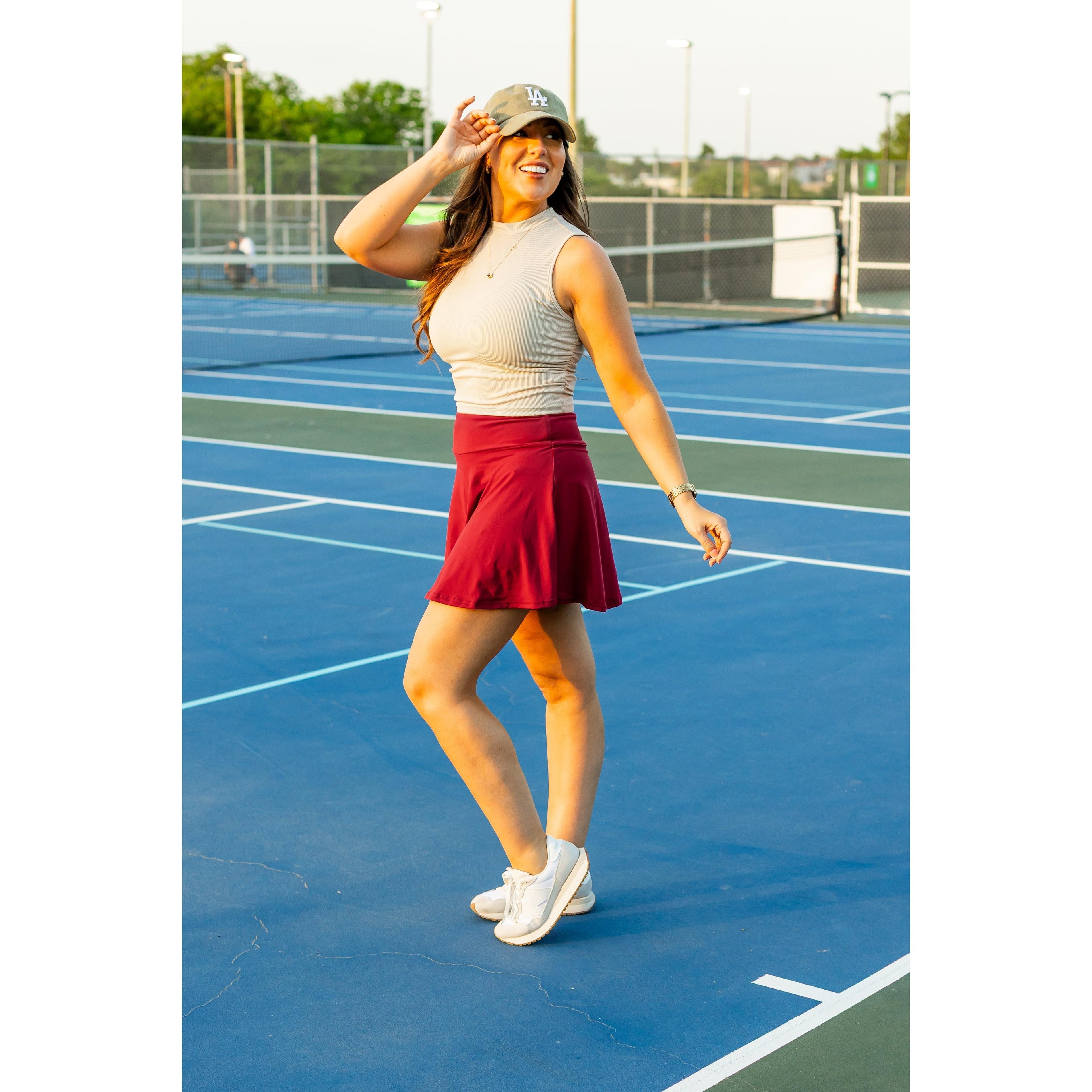 RaeLynn RED Skort*