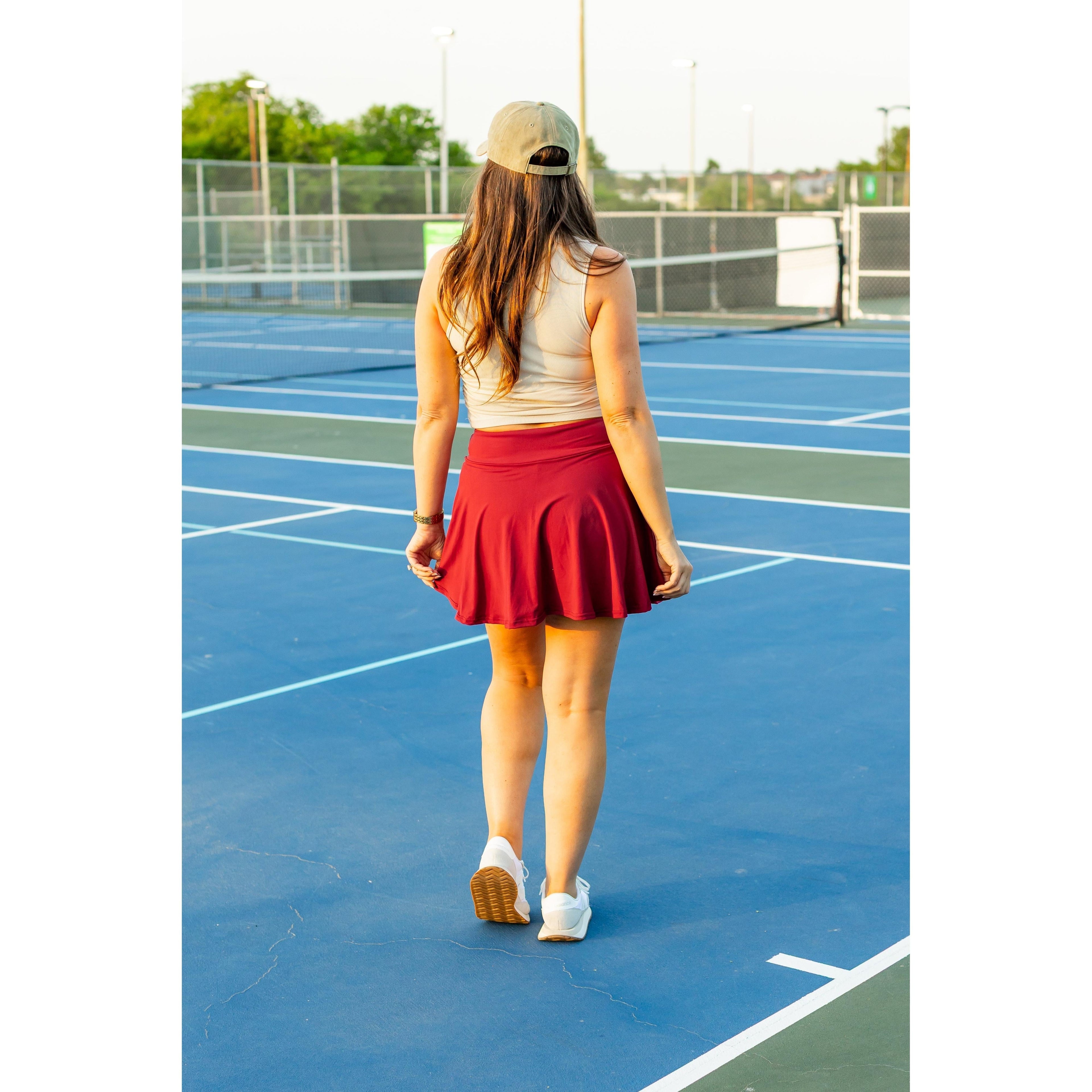 RaeLynn RED Skort*