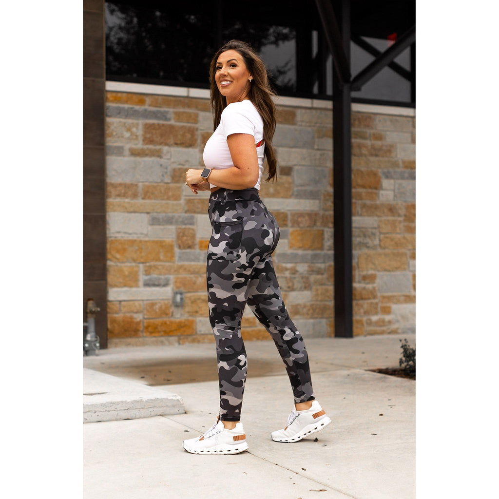 Charlie Camo Full-Length Leggings  - Luxe Leggings by Julia Rose®