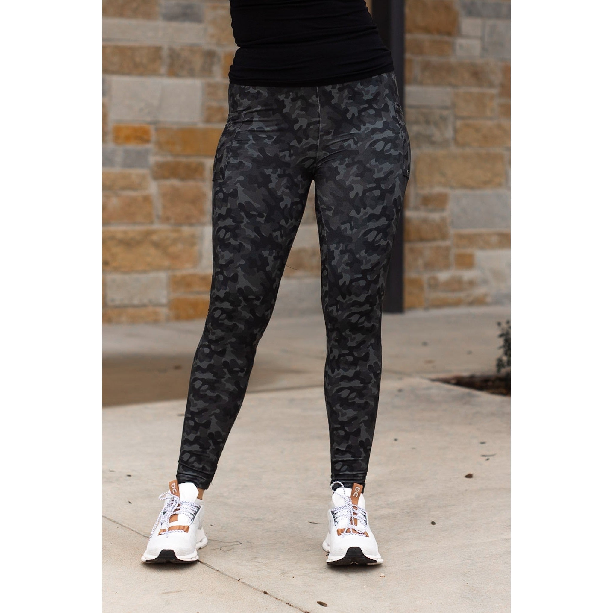 Army Camo Full-Length Leggings