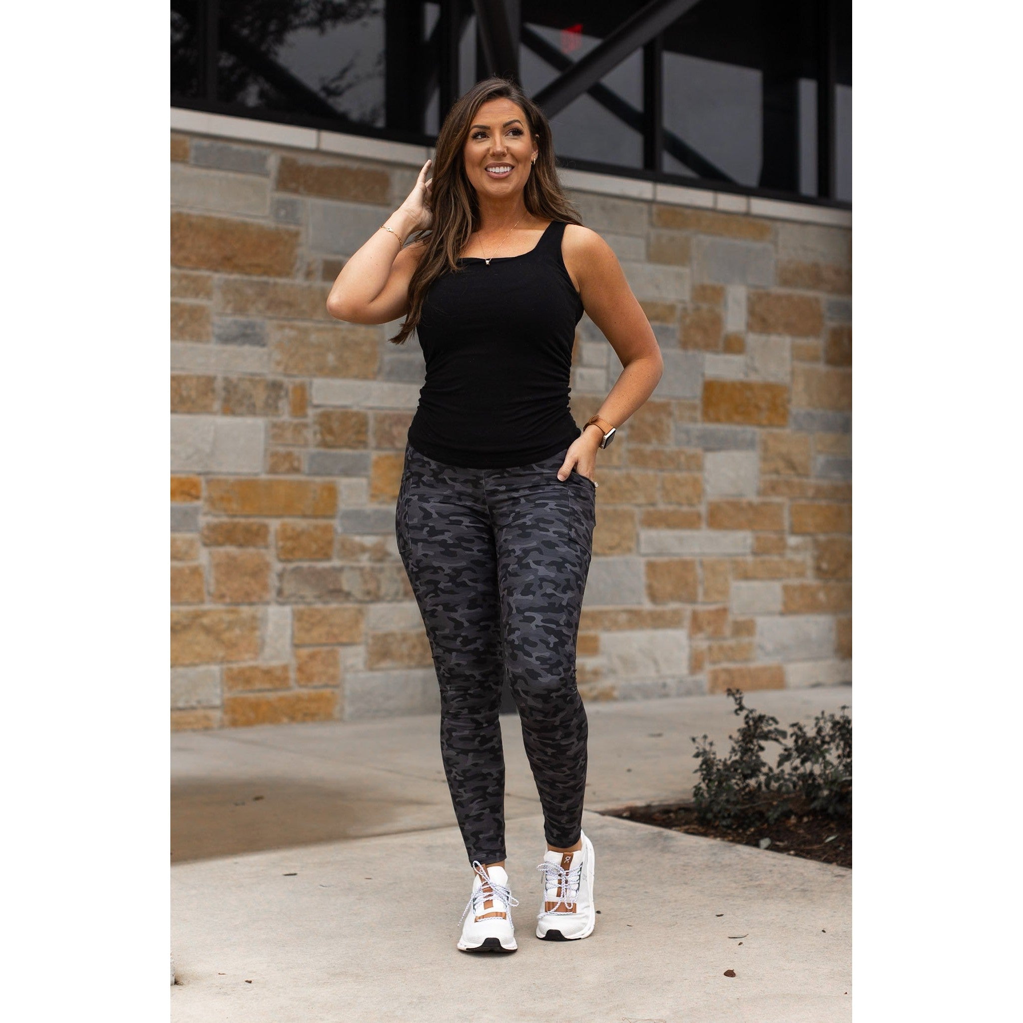 Maverick Camo Full-Length Leggings