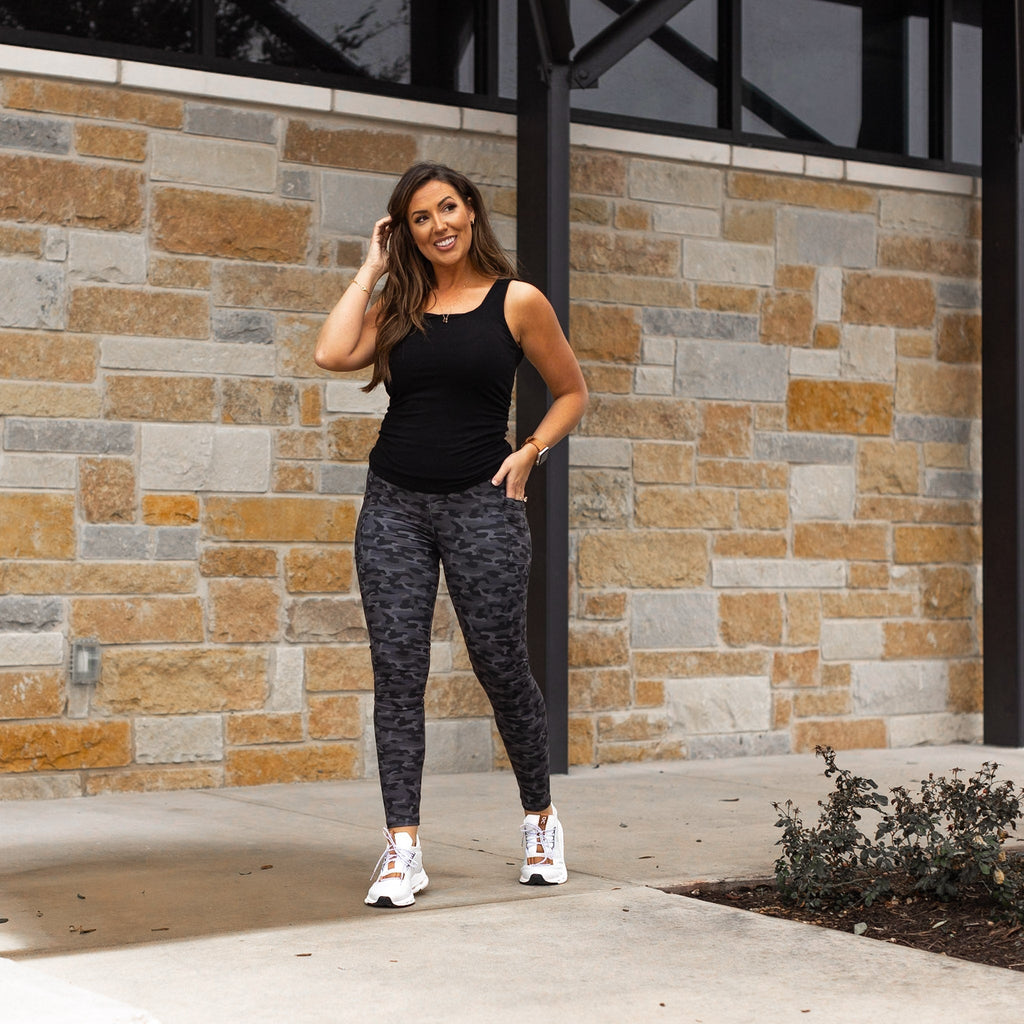 Maverick Camo Full-Length Leggings