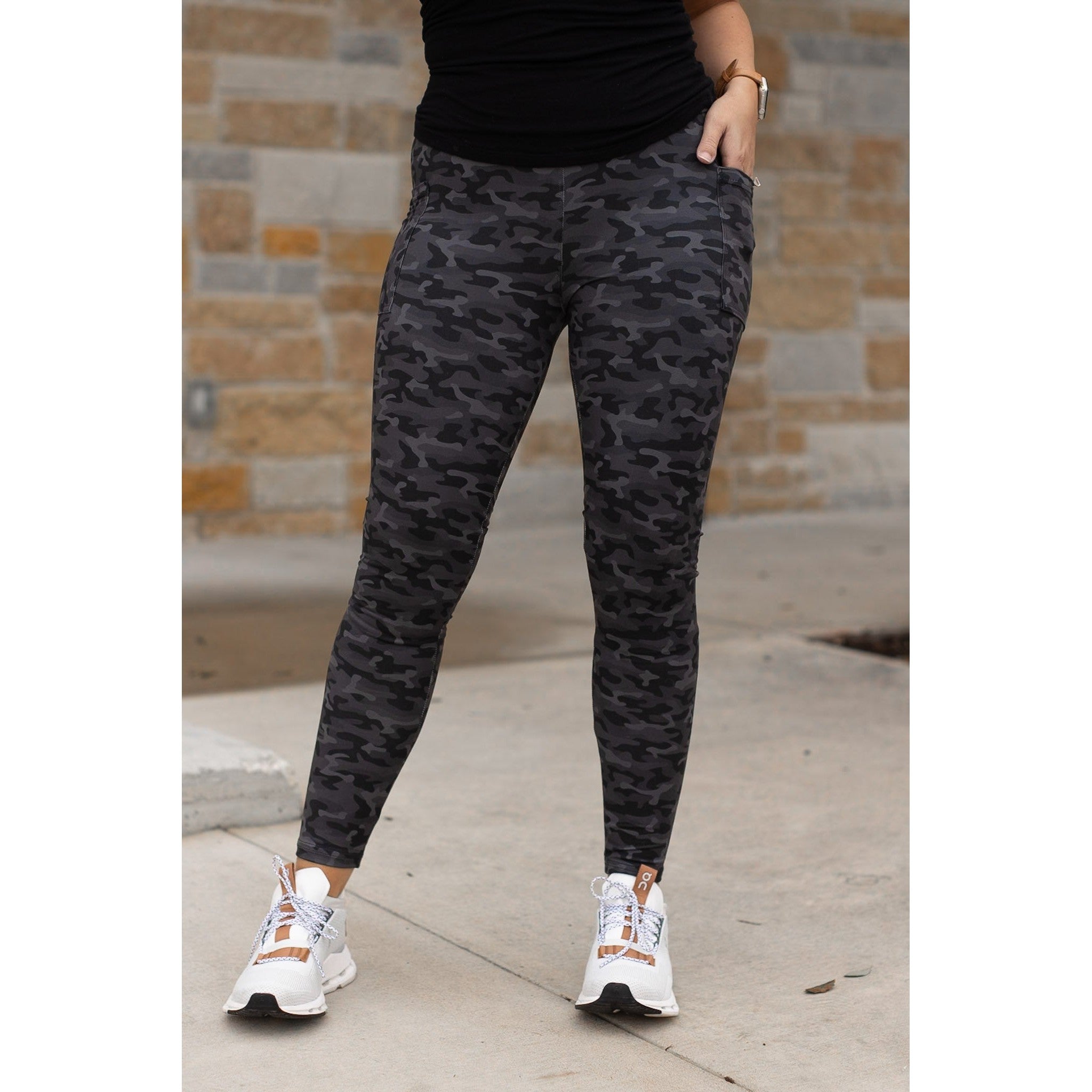 Maverick Camo Full-Length Leggings