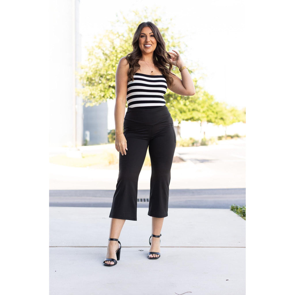 Faith - Tummy Control High Waisted Guacho Pants