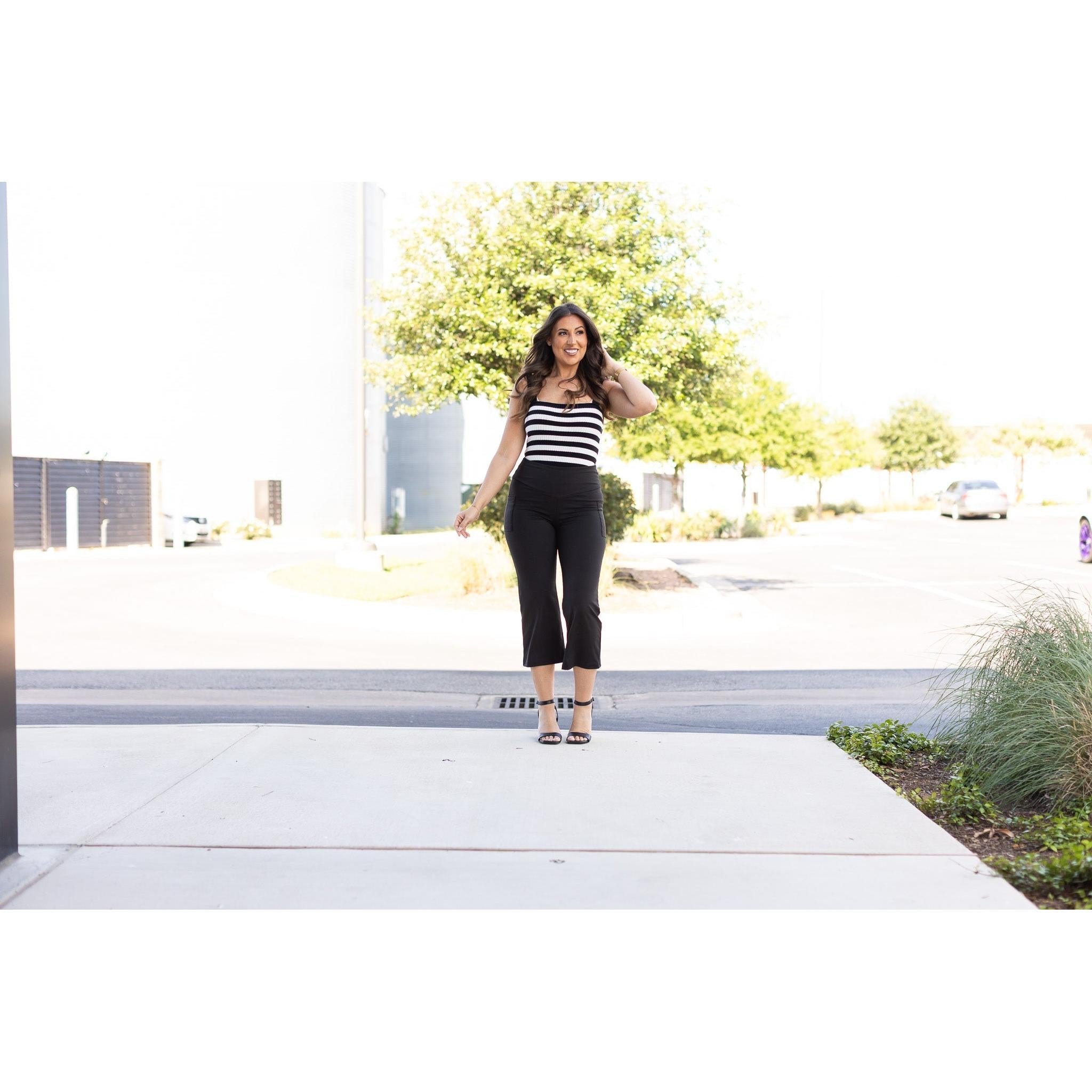 Faith - Tummy Control High Waisted Guacho Pants