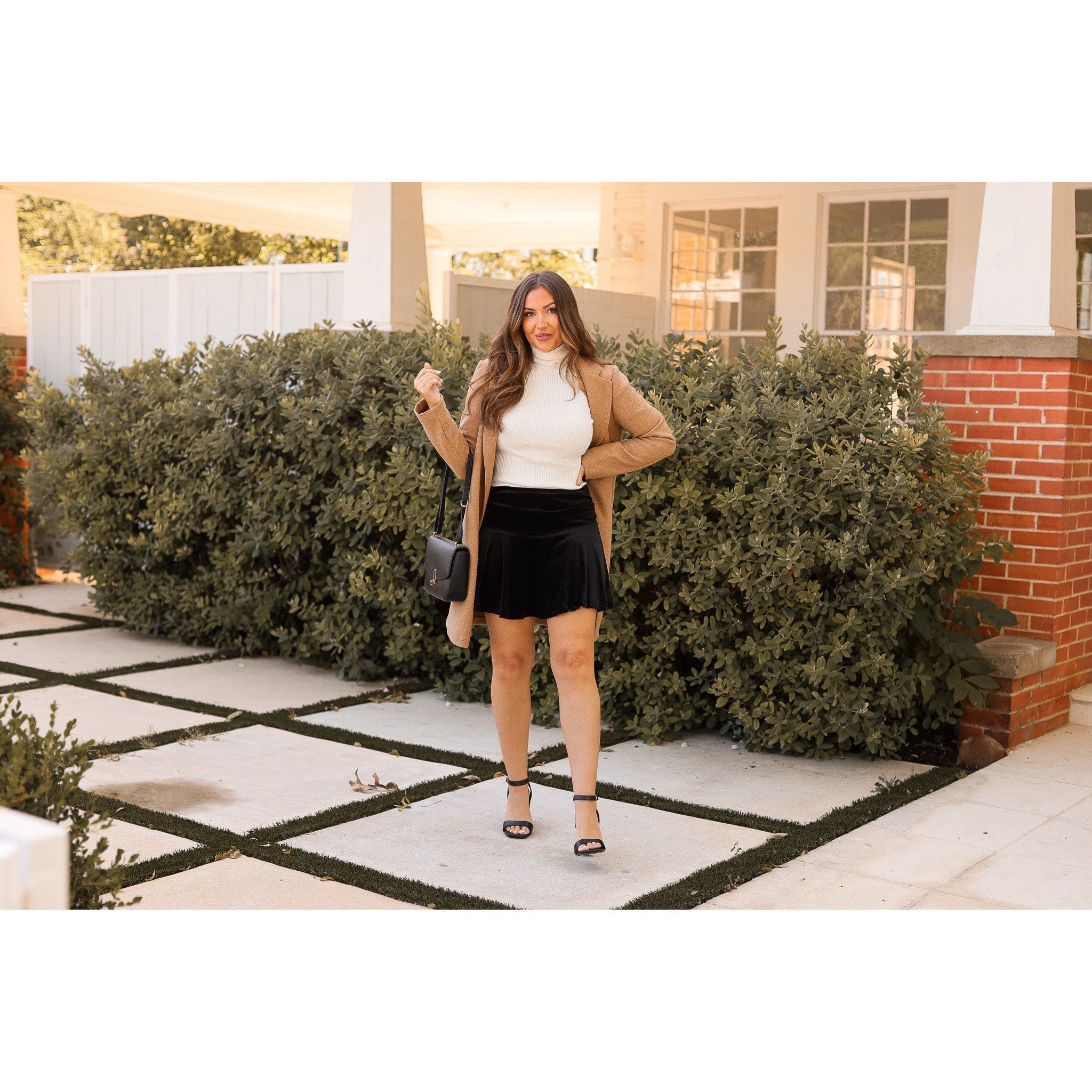 Aurora - Velvet Skort