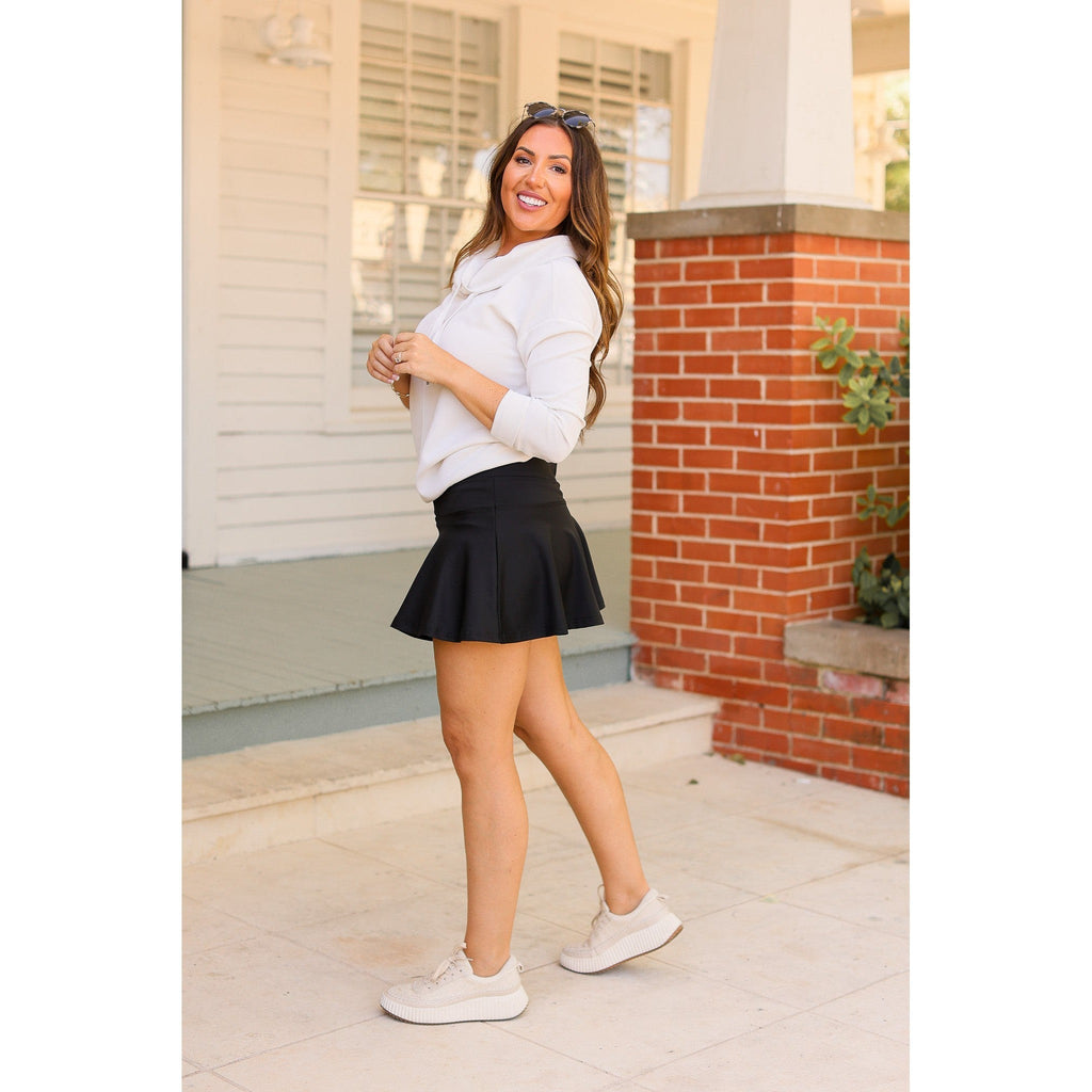 Brielle Black Skort*