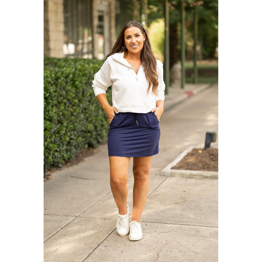 Naomi NAVY Jogger Skirt
