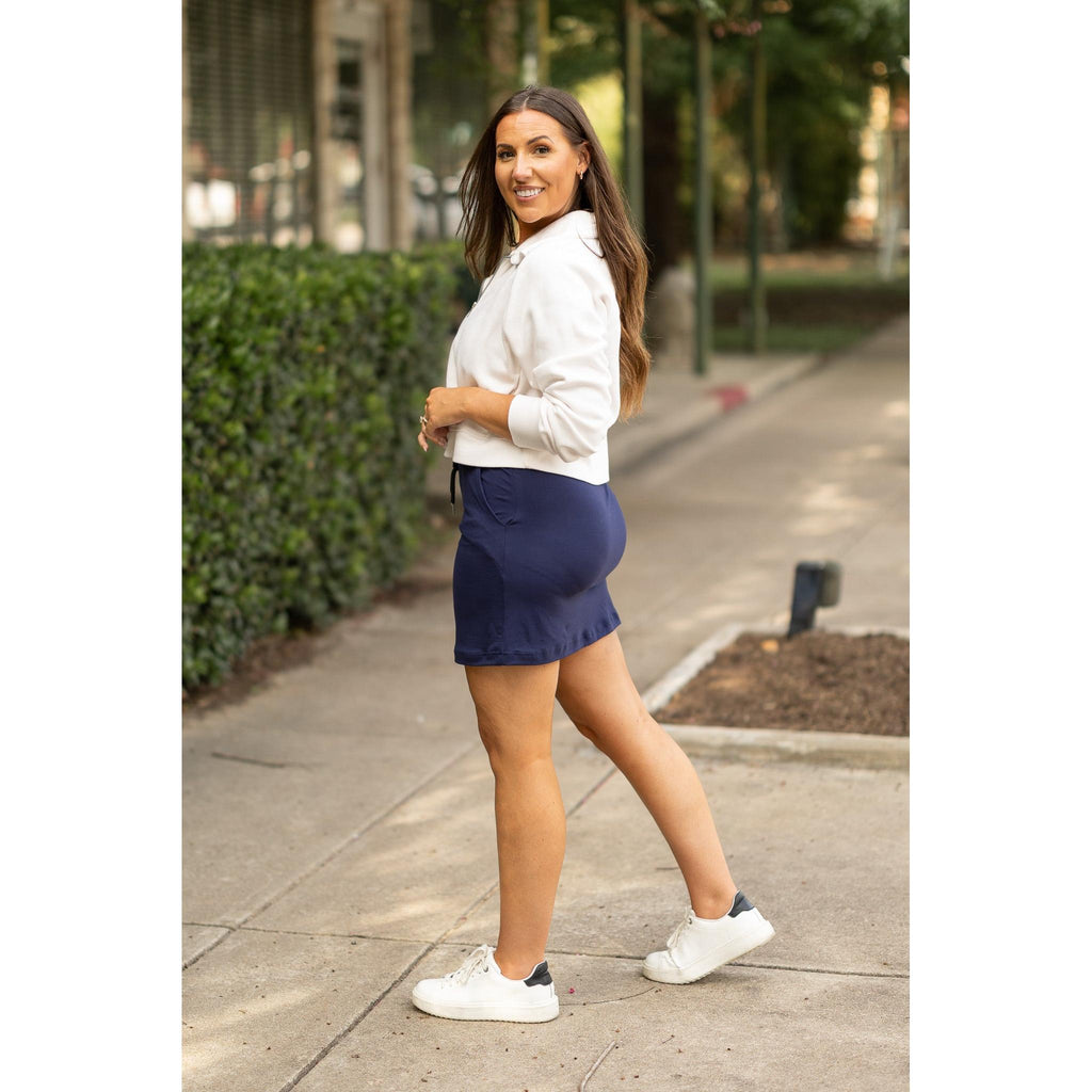 Naomi NAVY Jogger Skirt