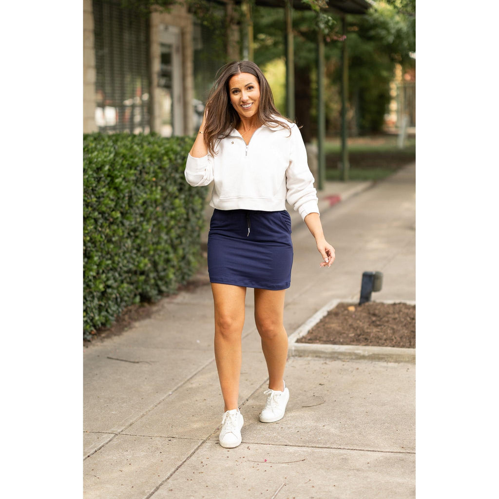 Naomi NAVY Jogger Skirt