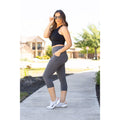 Dani -  Charcoal CAPRI with POCKETS
