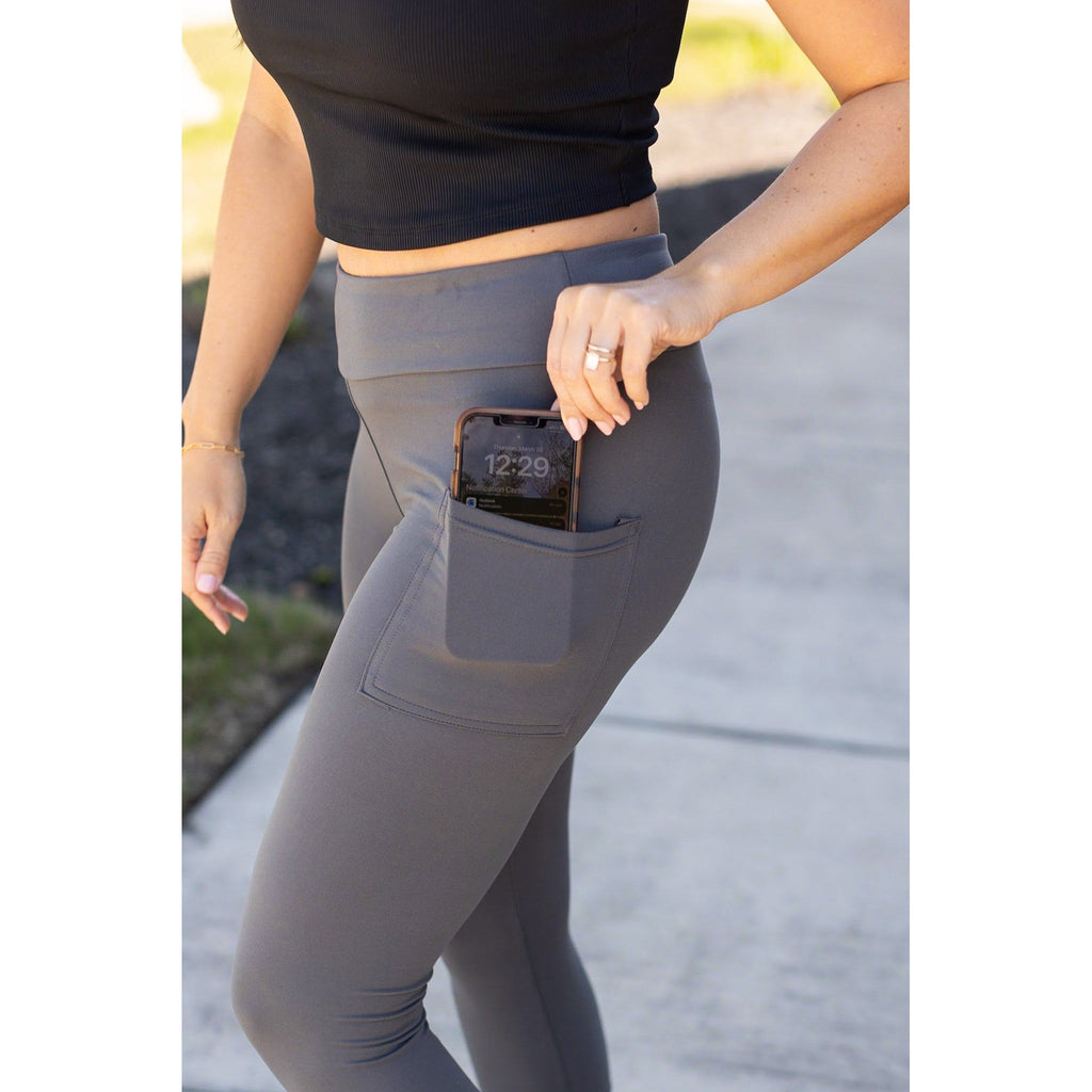 Dani -  Charcoal CAPRI with POCKETS