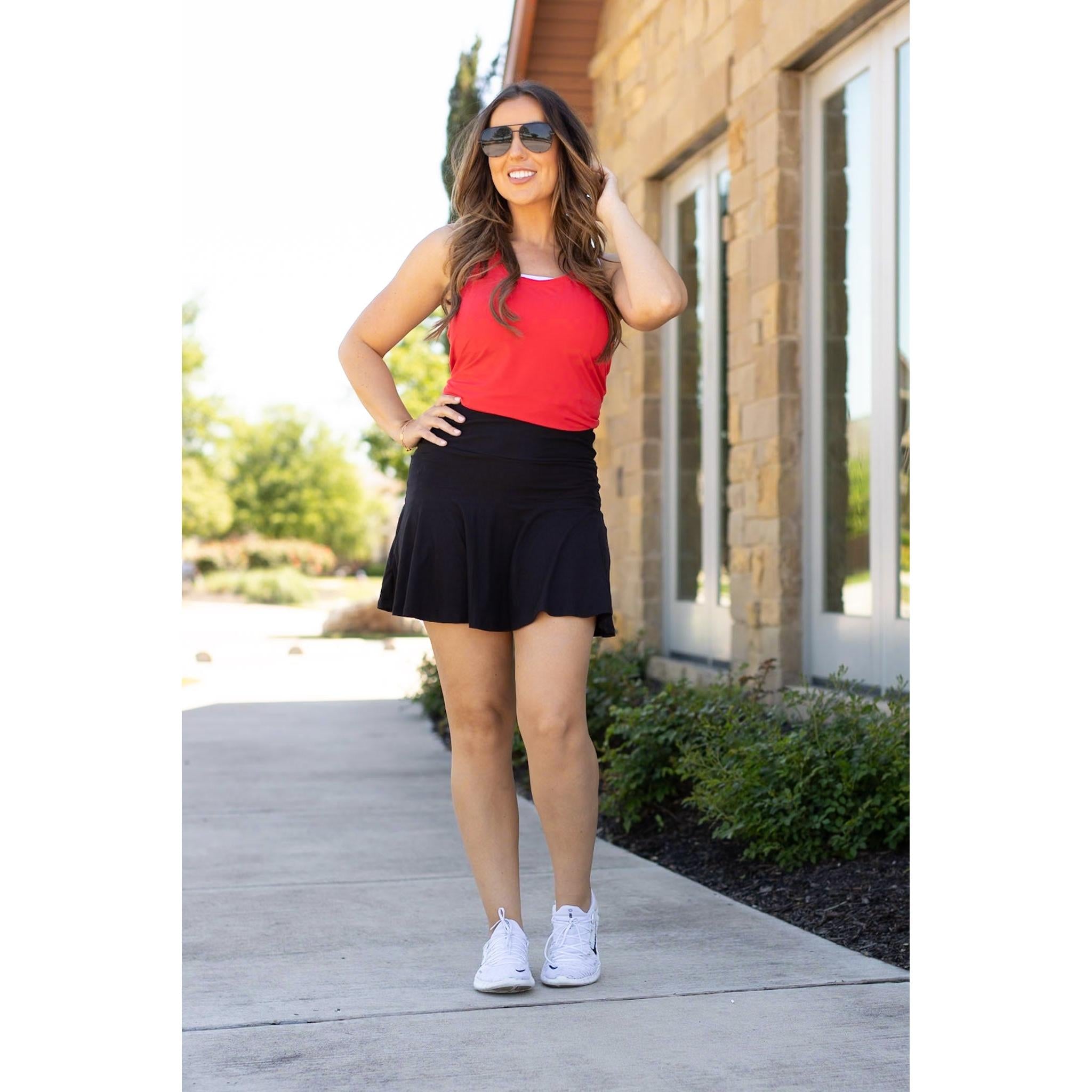 Brielle Black Skort*