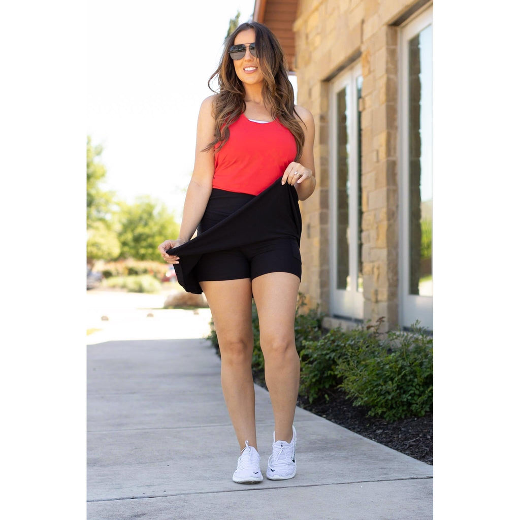 Brielle Black Skort*