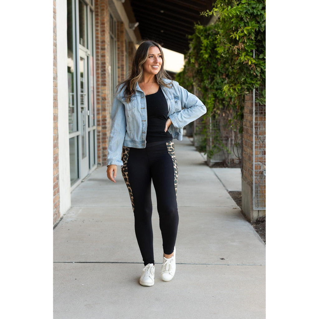 Lexi - Leopard 2.0 Panel Leggings