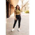 Adriana - Tummy Control Full Length Leggings with Pockets