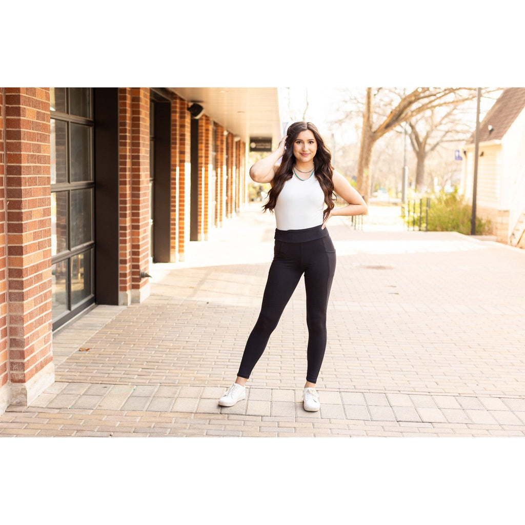 Sleek Pocket - FULL Length Leggings