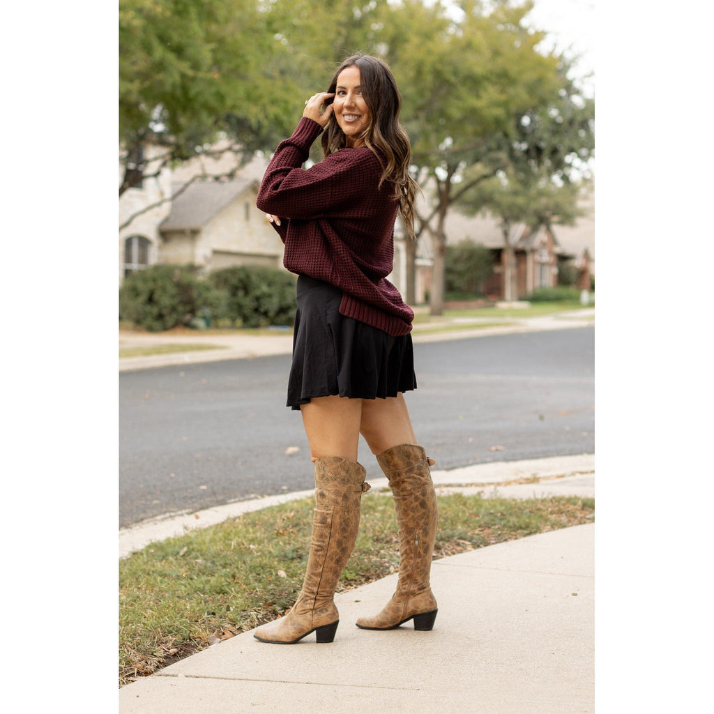 Brielle Black Skort*